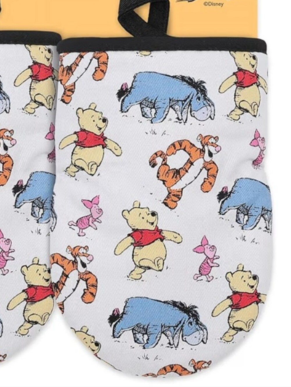 Disney Winnie the Pooh 2-Pack Silicone Mini Mitts BRAND NEW Winnie The Pooh